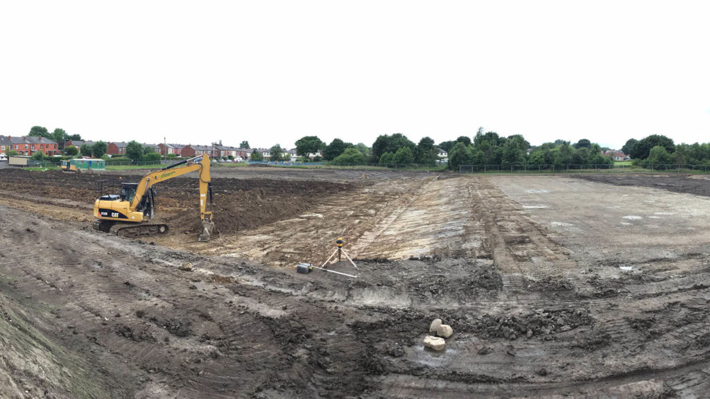 Groundwork for Land Drainage Construction